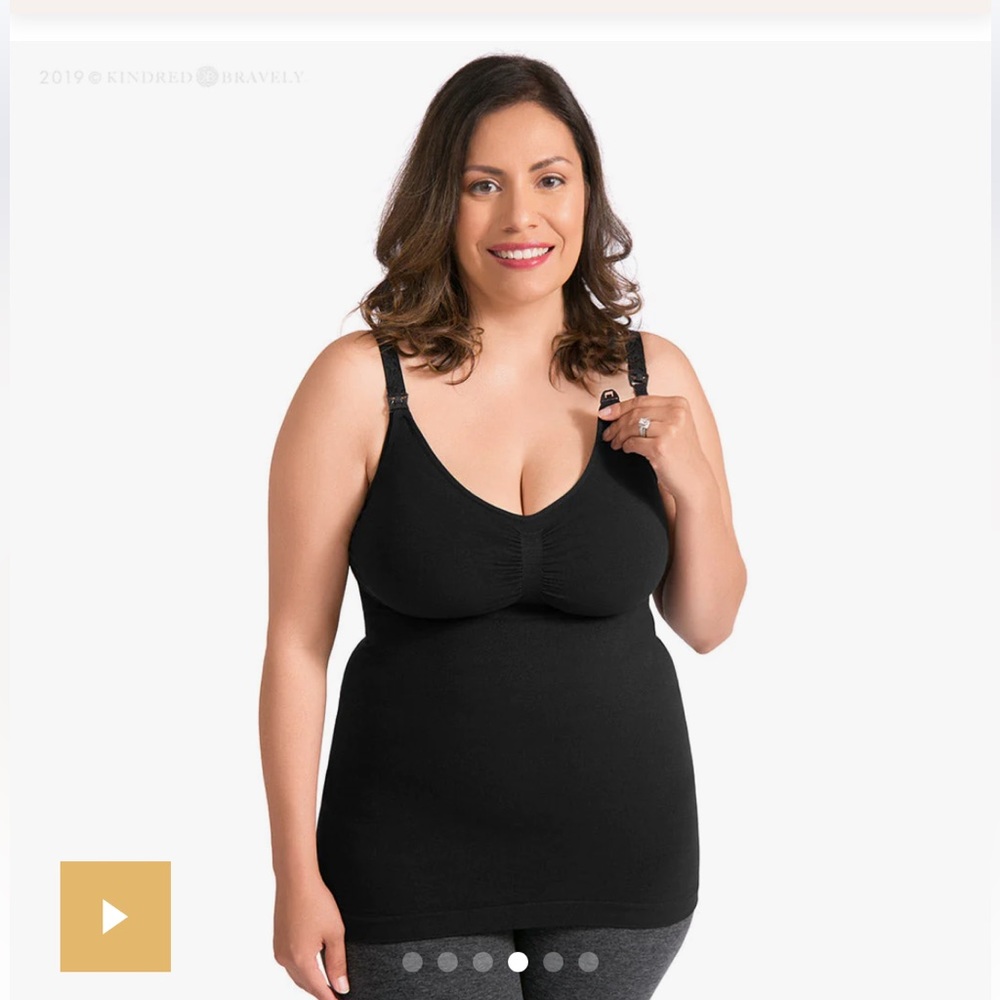 Large Busty Kindred Bravely Simply Sublime Nursing Tank Camisole